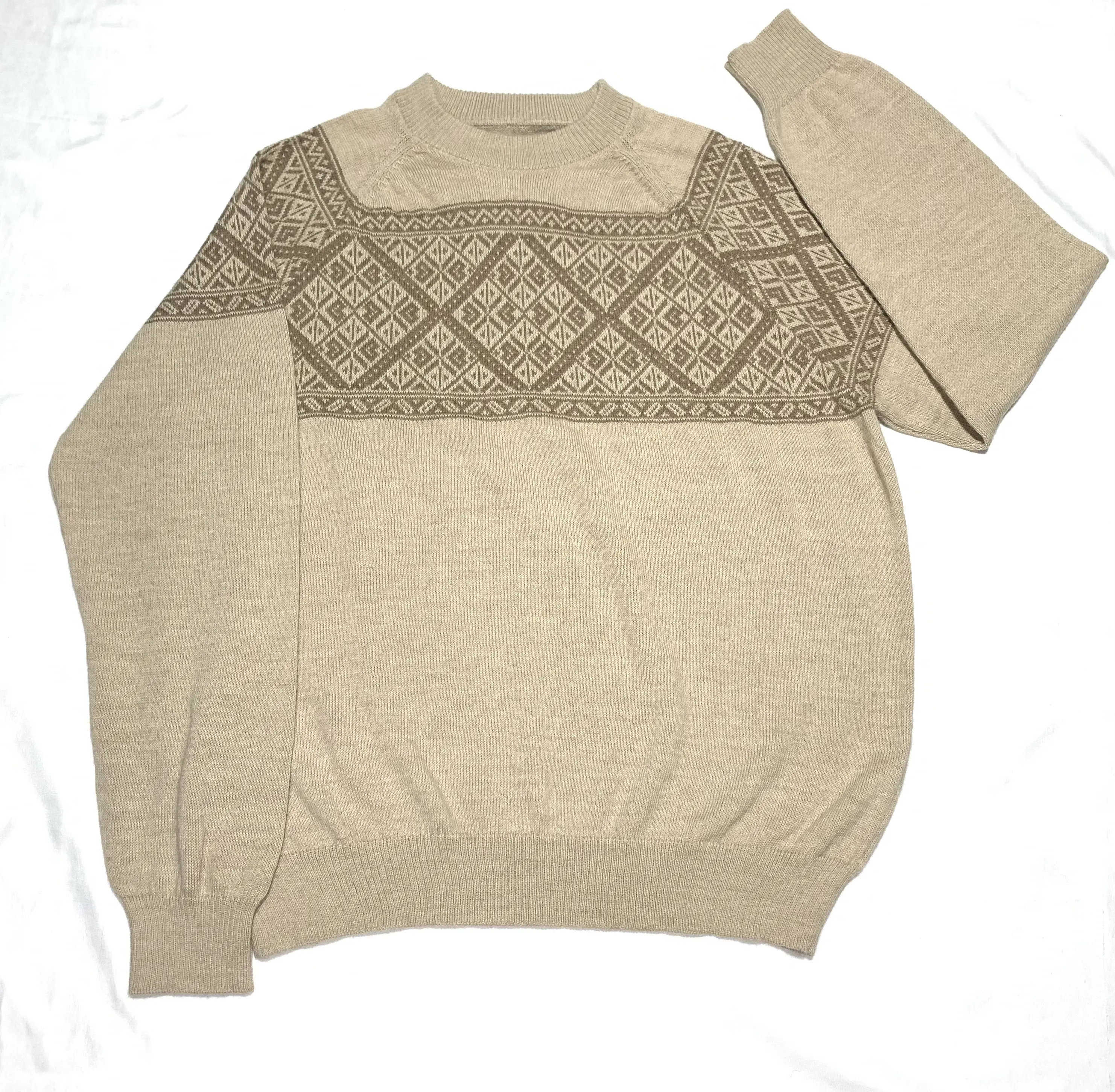 Alpaca sweater detail